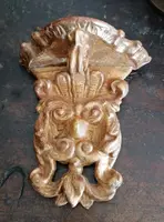 Petite étagère en bois doré Baroque 18ème siècle.0