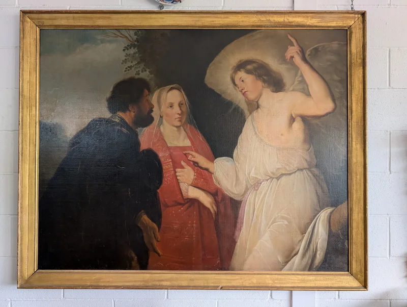 Antique Painting - 17th Century Flemish School