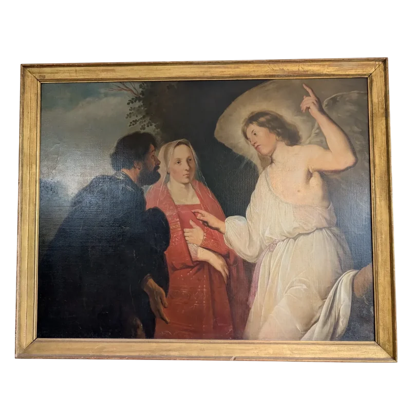 Antique Painting - 17th Century Flemish School
