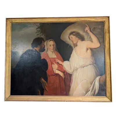 Antique Painting - 17th Century Flemish School