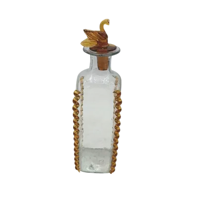 Bouteille en verre de Murano première moitié du 20e siècle