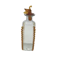 bottiglia vetro murano prima meta' del 900