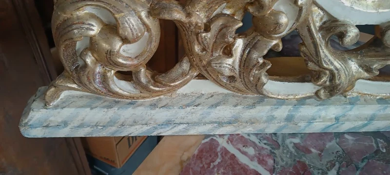 Antico trittico candelieri toscana XVIII secolo