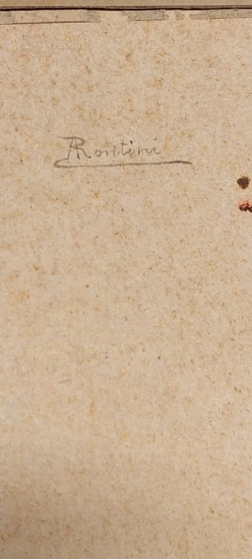 portrait d'une jeune fille ,Alessandro Rontini Florence (1854 -1933)