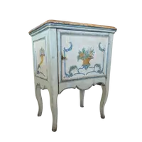 Genoese lacquered and painted bedside table - First half of the 18th century