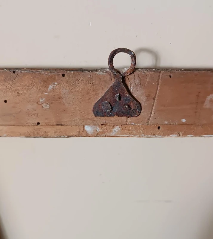 Cadre laqué toscan ancien 18e siècle