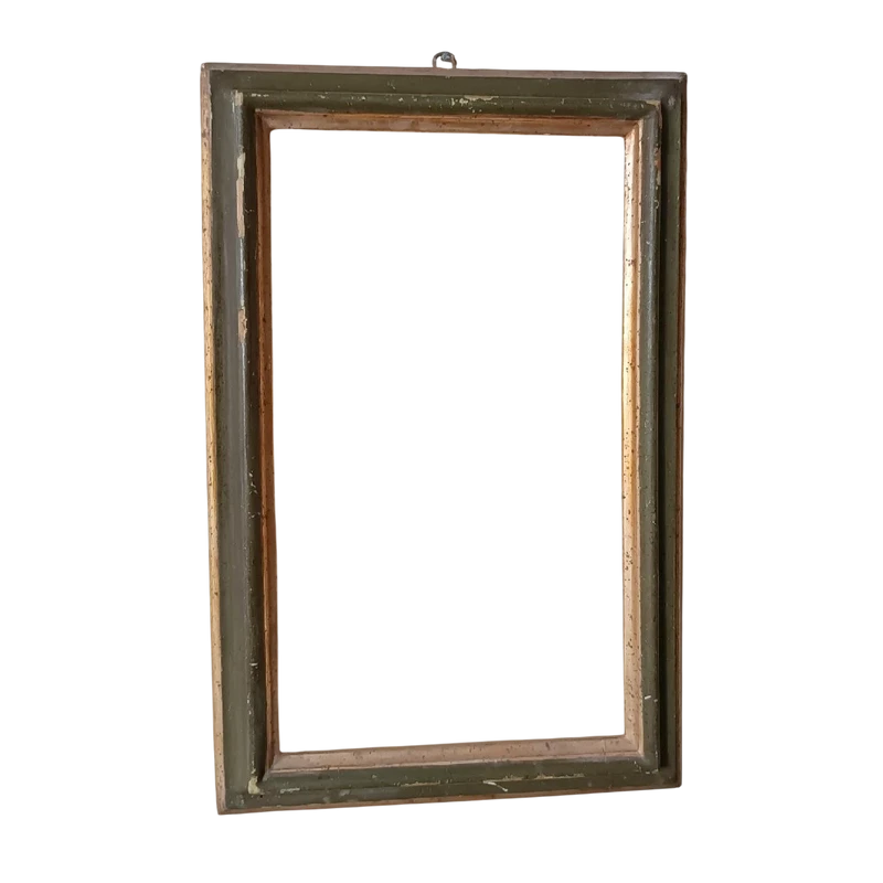 Cadre laqué toscan ancien 18e siècle