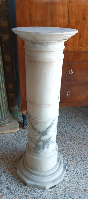 Alabaster column late 19th century