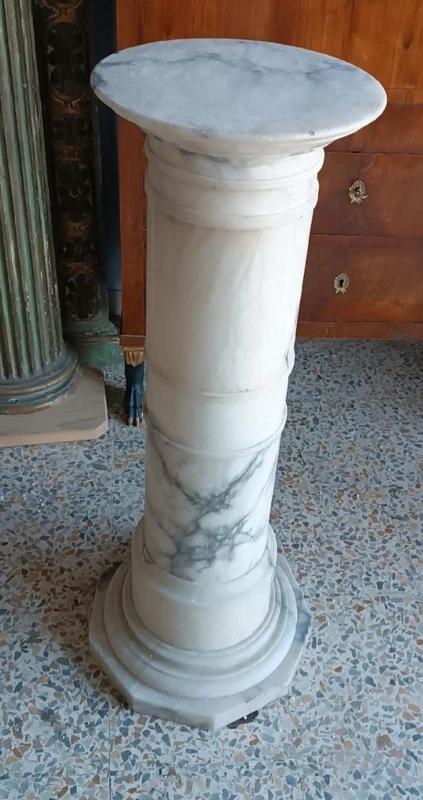 Alabaster column late 19th century