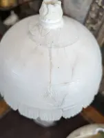 Alabaster lamp-sculpture, Tuscan manufacture, early 20th century