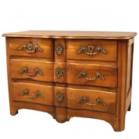 Commode ancienne Louis XV en noyer du XVIIIe siècle