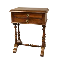 Antico tavolino in noce 19°secolo