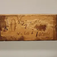 Console ancienne Louis Philippe en noyer 19ème siècle