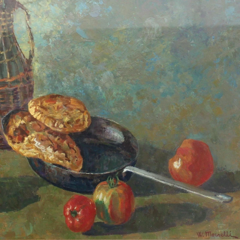 Nature morte à l'huile - Walter Morselli