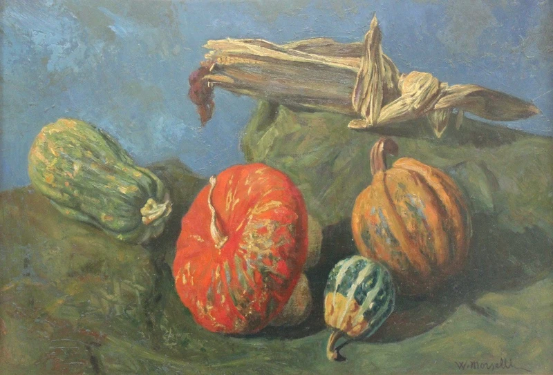 Nature morte à l'huile - Walter Morselli