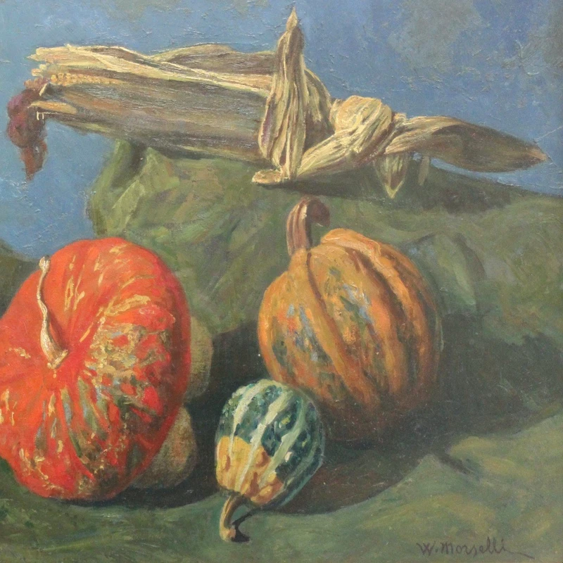 Nature morte à l'huile - Walter Morselli
