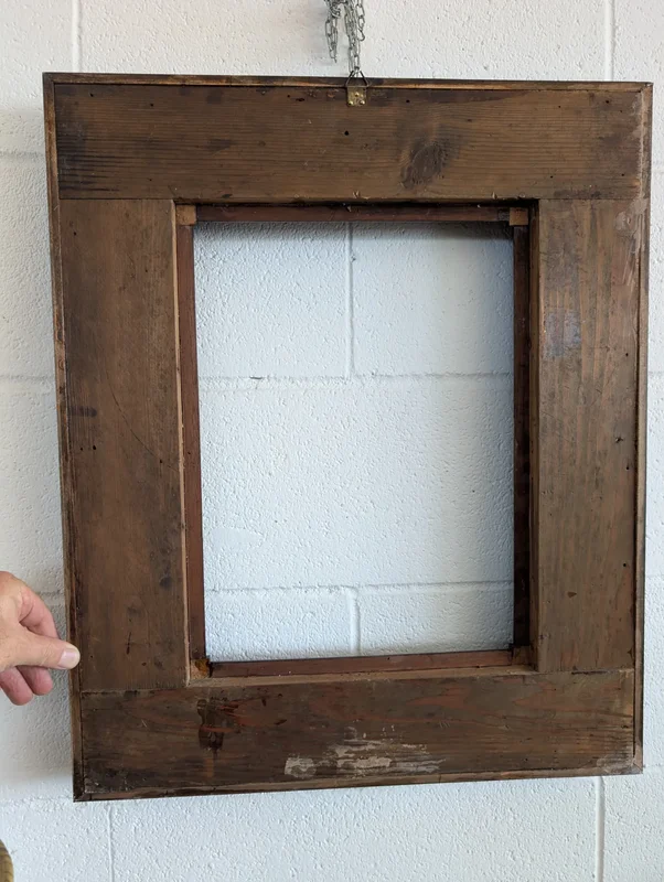 Carved cherry wood frame - Neo-Renaissance style, late 19th century
