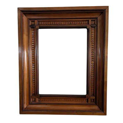 Carved cherry wood frame - Neo-Renaissance style, late 19th century