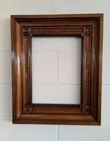 Carved cherry wood frame - Neo-Renaissance style, late 19th century