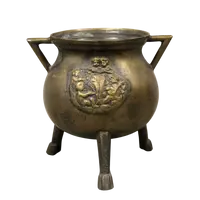 Vase en bronze ancien 19ème siècle