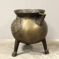 Vase en bronze ancien 19ème siècle