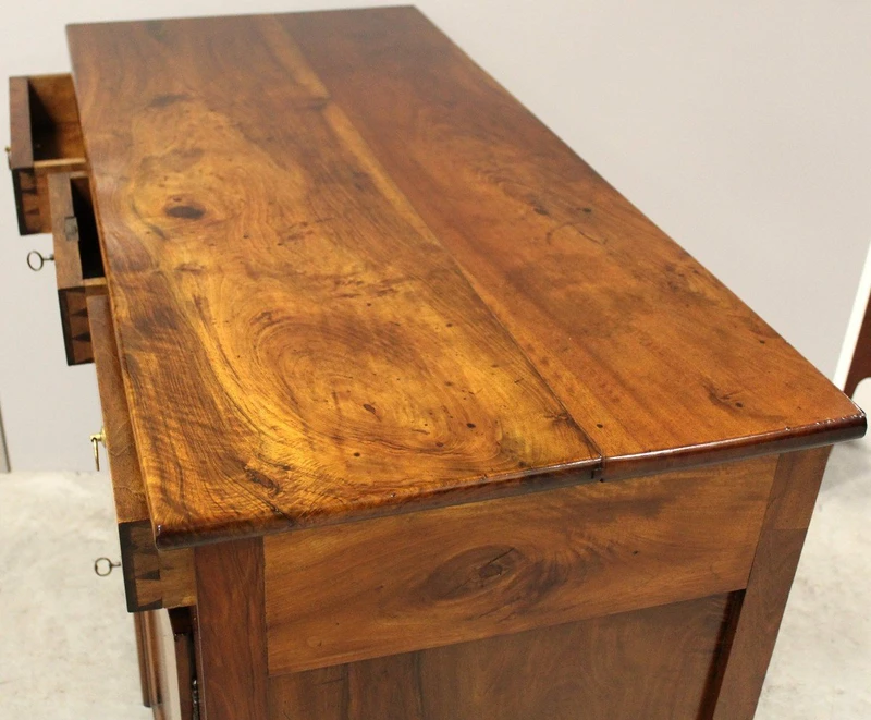 Antica credenza Luigi Filippo in noce 19°secolo