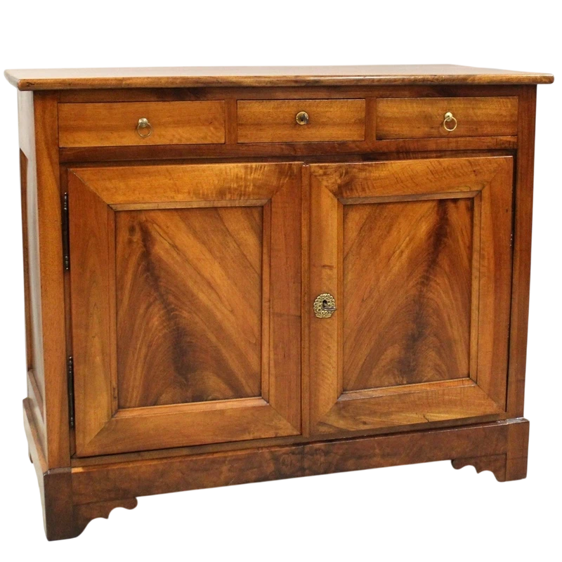 Antica credenza Luigi Filippo in noce 19°secolo
