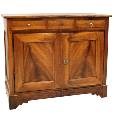 Antique Louis Philippe walnut sideboard 19th century