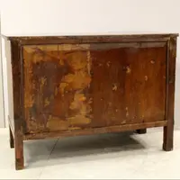 Ancienne commode Empire en noyer 19ème siècle