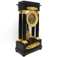 Antico orologio a pendolo Impero 19°secolo