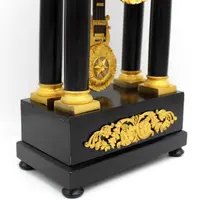 Antico orologio a pendolo Impero 19°secolo