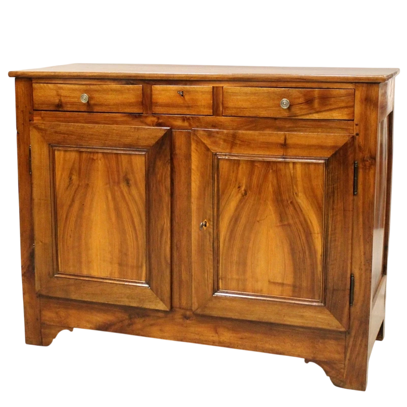 Buffet ancien Louis Philippe en noyer 19ème siècle