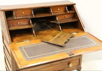 Ancien abattant Louis XVI en merisier marqueté 18ème siècle