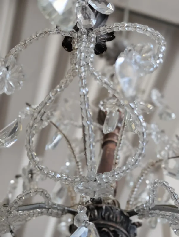 Genoese Crystal Chandelier - Late 19th Century