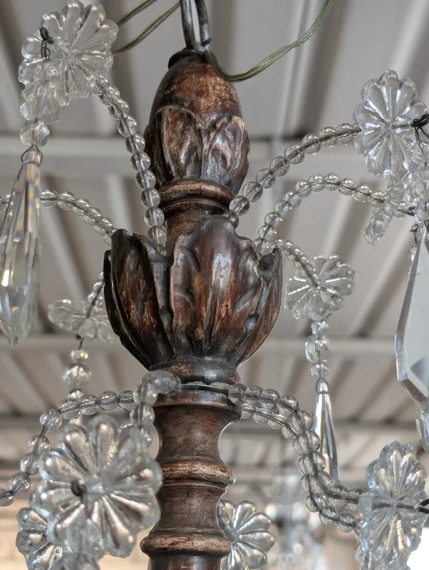 Genoese Crystal Chandelier - Late 19th Century