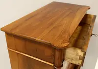 Ancien secrétaire Louis Philippe en noyer 19ème siècle