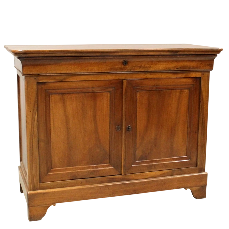 Buffet ancien Louis Philippe en noyer 19ème siècle