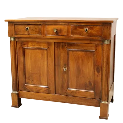 Antique Empire sideboard in walnut 19th century