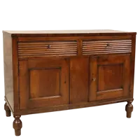 Buffet ancien en noyer Charles X du 19ème siècle