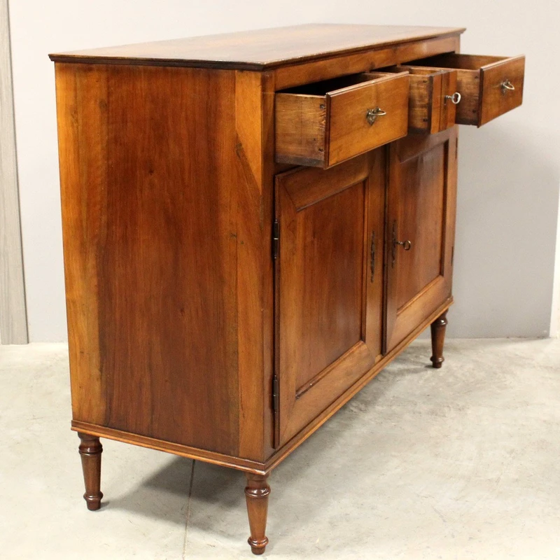 Antica credenza Direttorio in noce 18°secolo