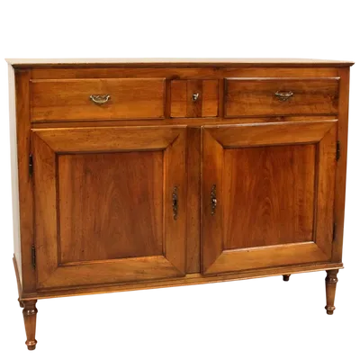 Buffet ancien Direttorio en noyer du XVIIIe siècle