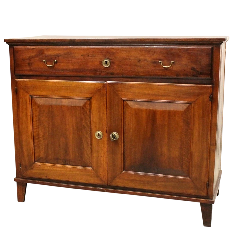 Buffet ancien Direttorio en noyer du XVIIIe siècle