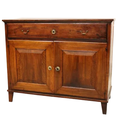 Buffet ancien Direttorio en noyer du XVIIIe siècle