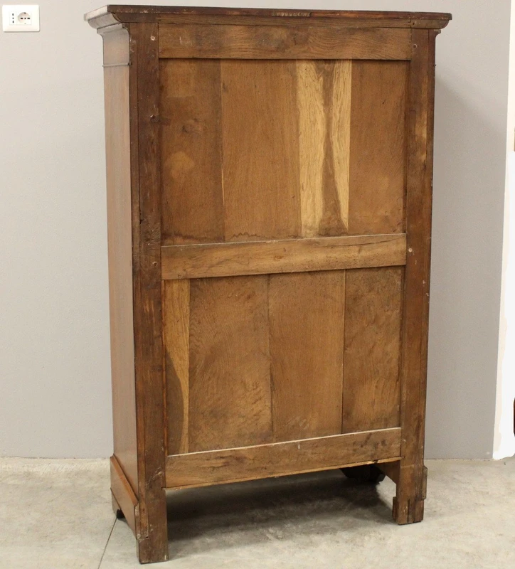 Ancien secrétaire Louis Philippe en noyer 19ème siècle