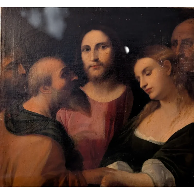 Oil on canvas, late 18th century - follower of Palma the Elder