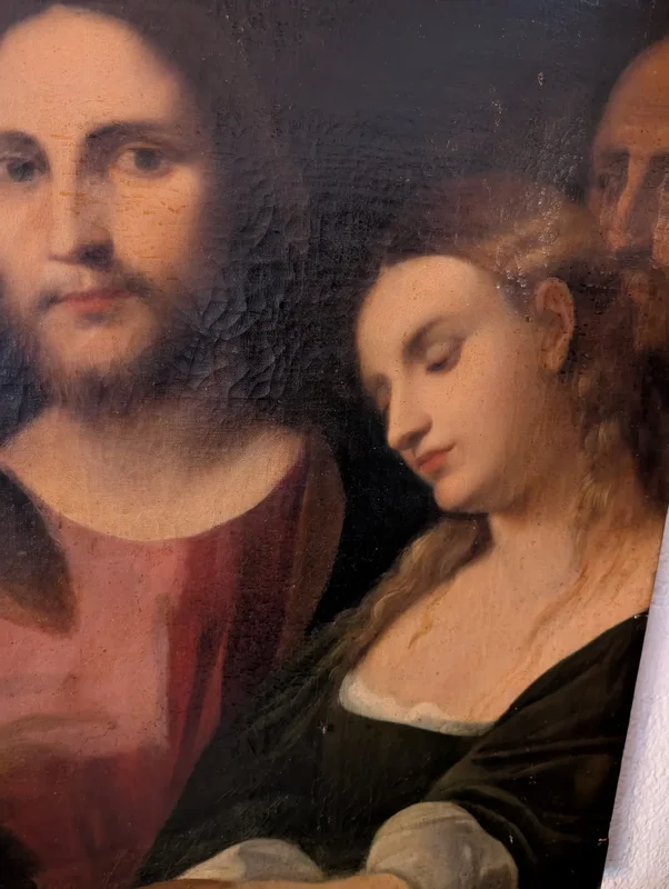 Oil on canvas, late 18th century - follower of Palma the Elder