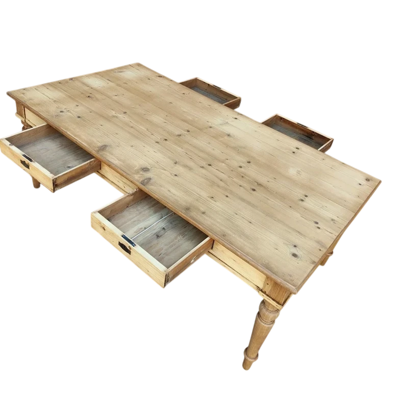 Tavolo in pino massello 800 grande dimensione 12 posti