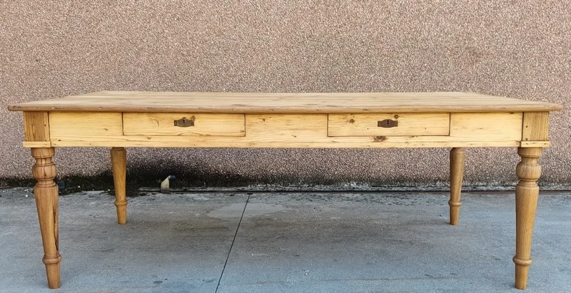 Tavolo in pino massello 800 grande dimensione 12 posti