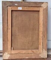 Olio su tela del 600 Archimede da Siracusa ambito Luca Giordano 1634-1705