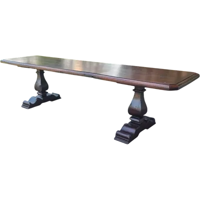 Veneto 17th century walnut fratino table from monastery